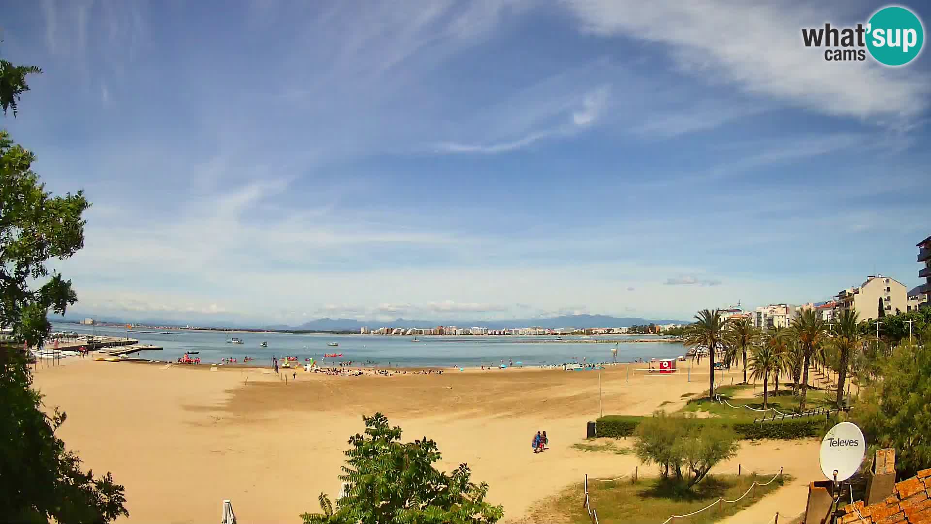 Webcam plage La Perola | ROSES | Costa Brava