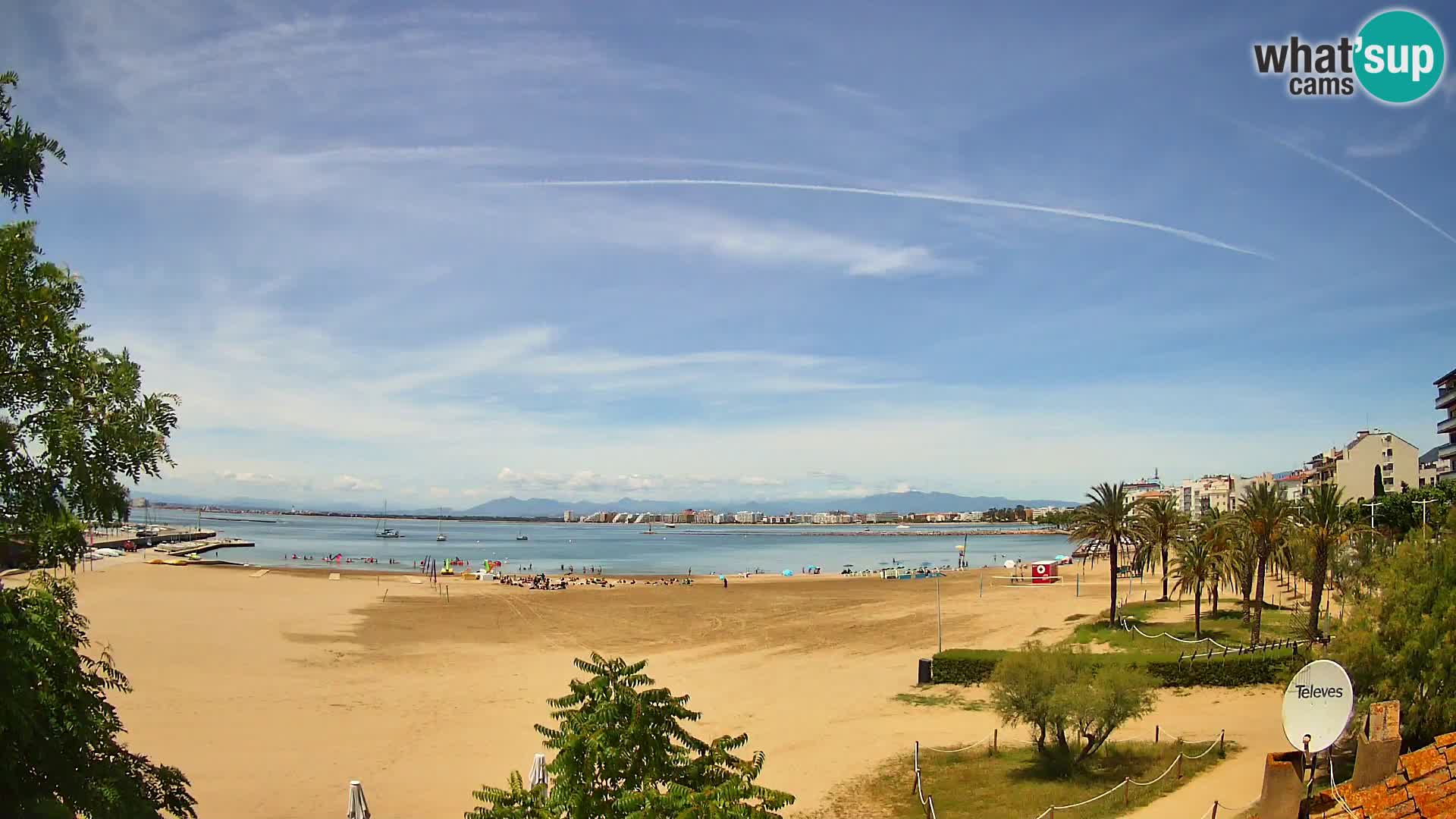 Webcam plage La Perola | ROSES | Costa Brava