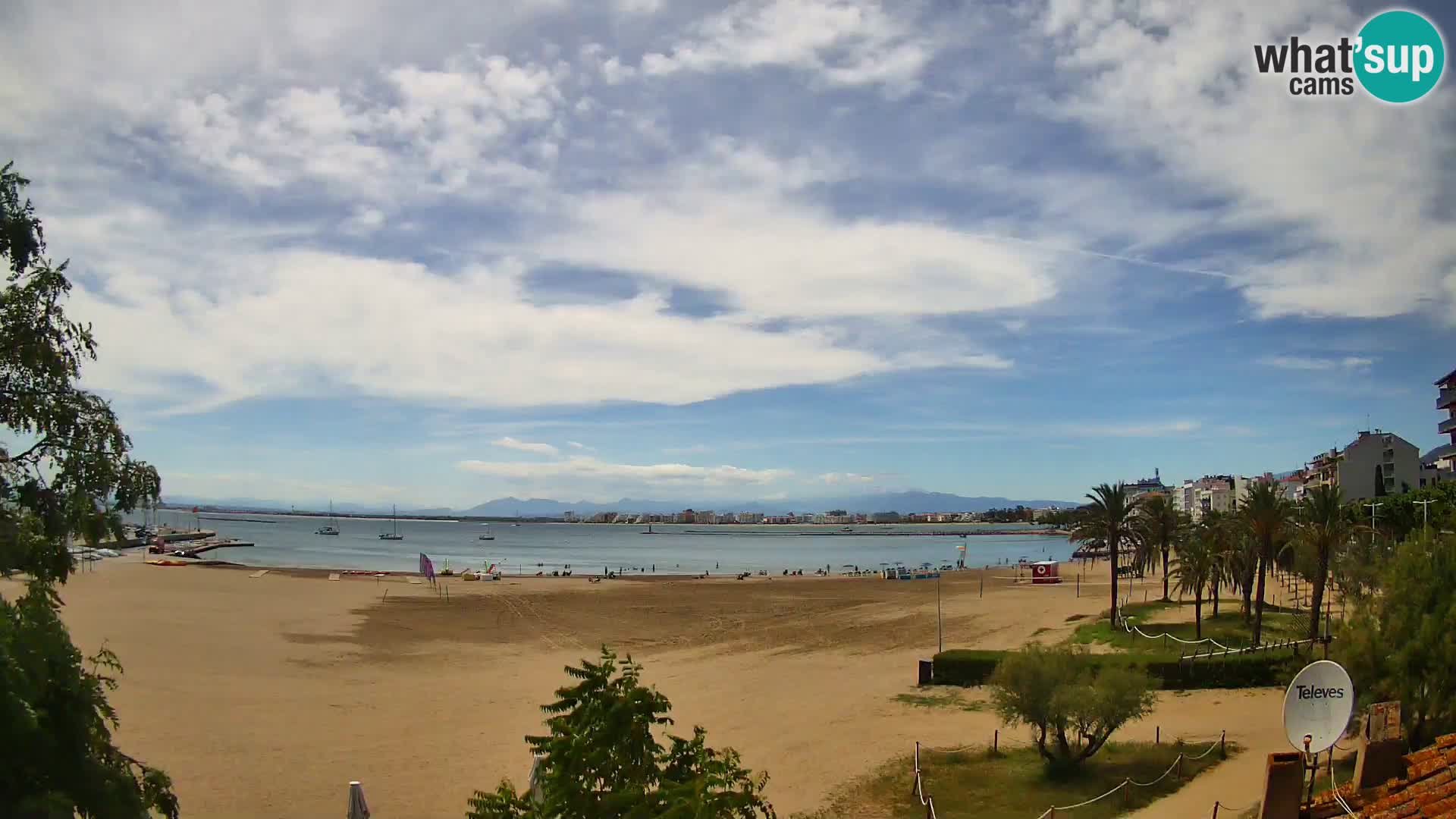 Webcam spiaggia La Perola | ROSES | Costa Brava