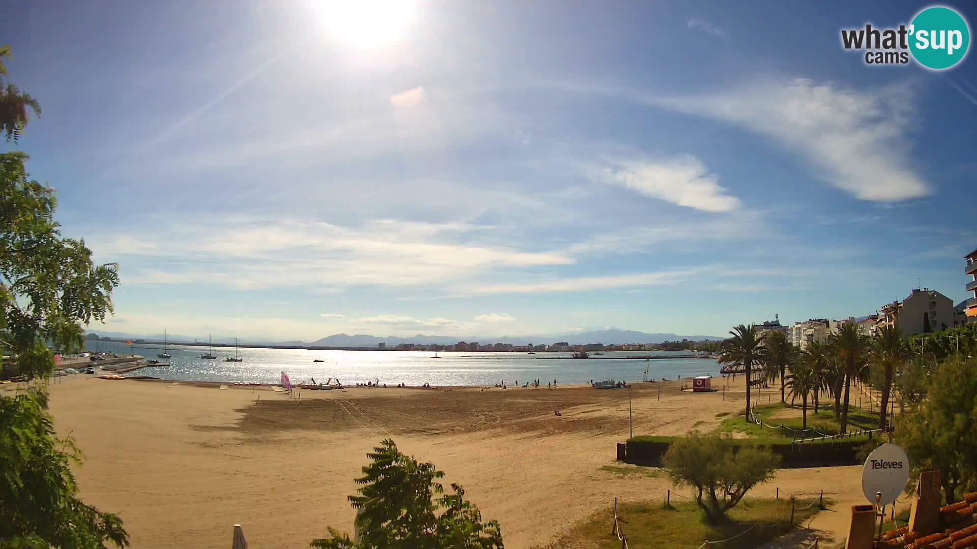 Webcam plage La Perola | ROSES | Costa Brava
