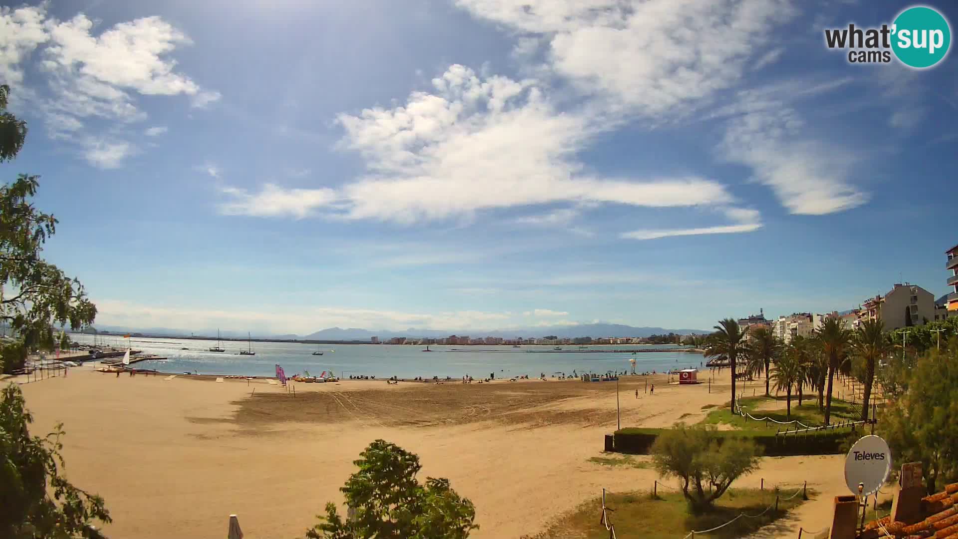 Kamera plaža La Perola | ROSES | Costa Brava