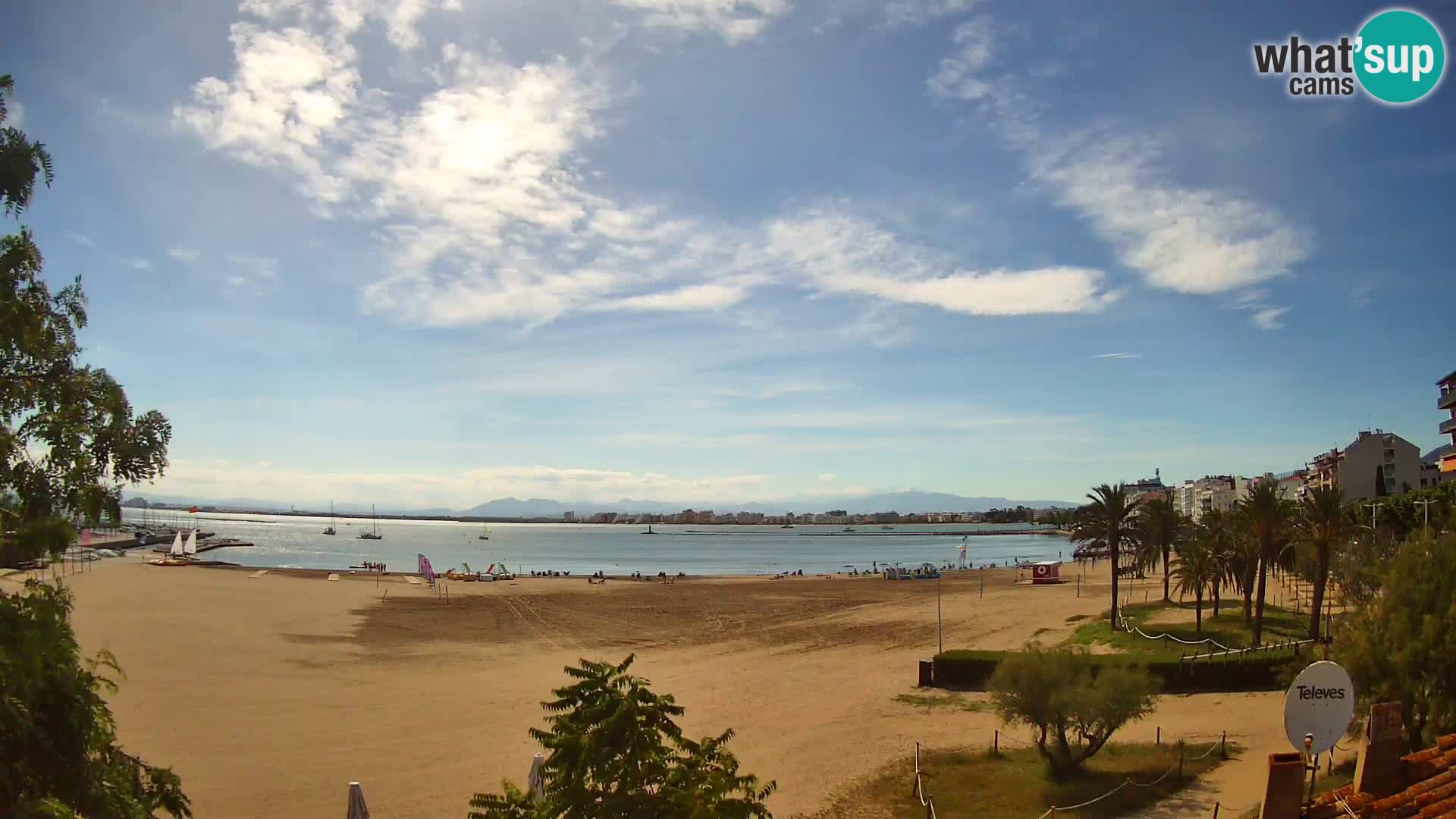 Webcam La Perola beach | ROSES | Costa Brava