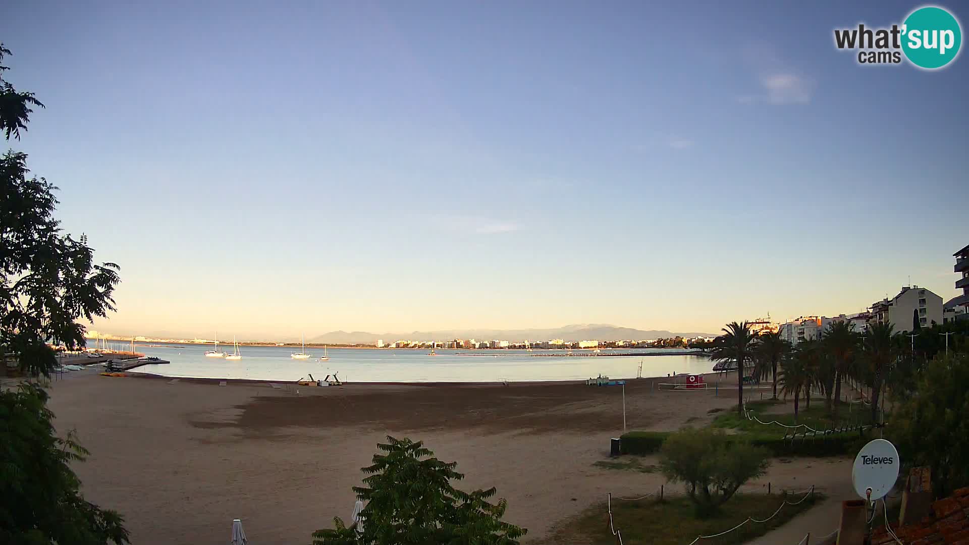 Webcam Strand La Perola | ROSES | Costa Brava