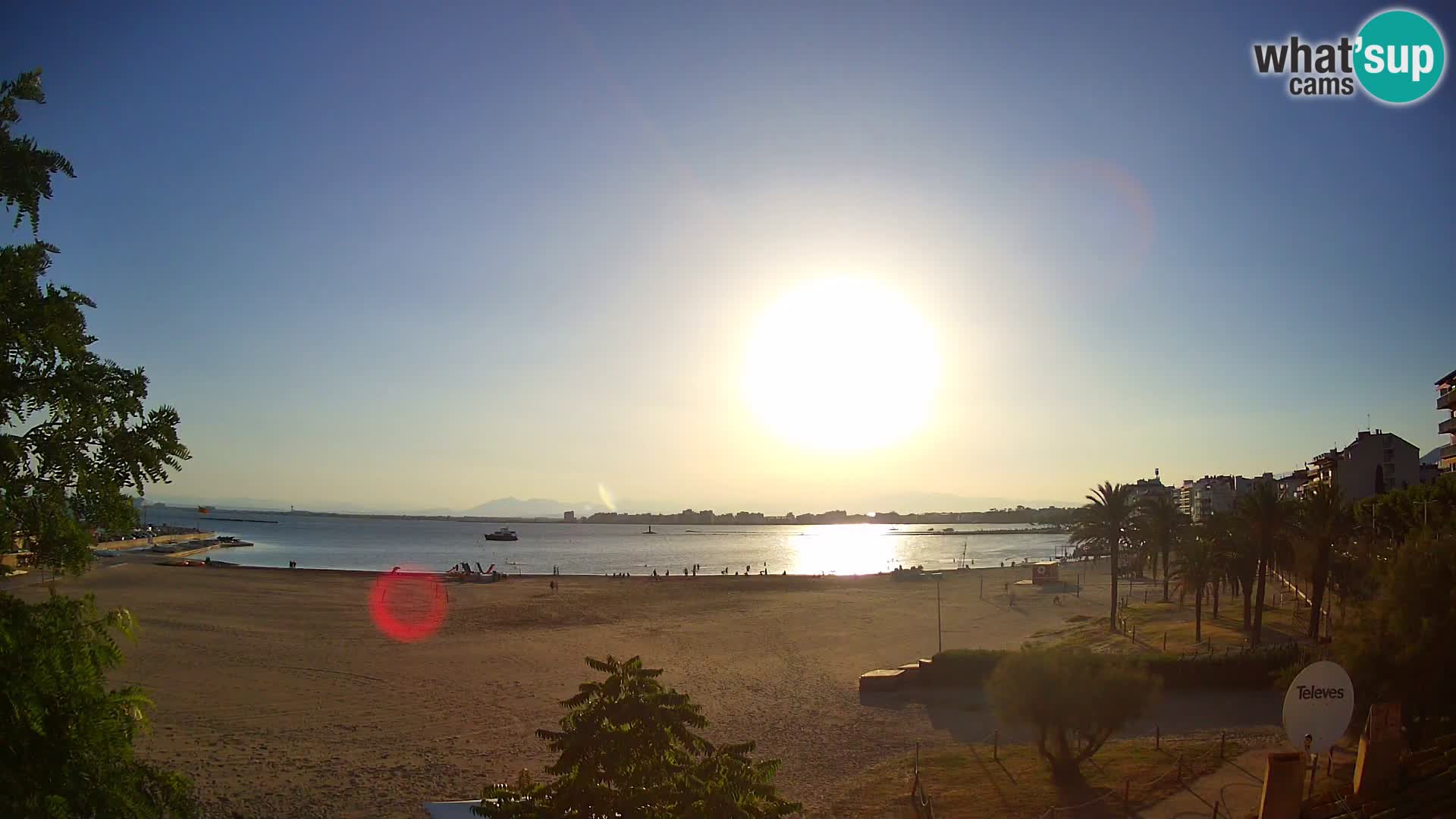 Webcam plage La Perola | ROSES | Costa Brava
