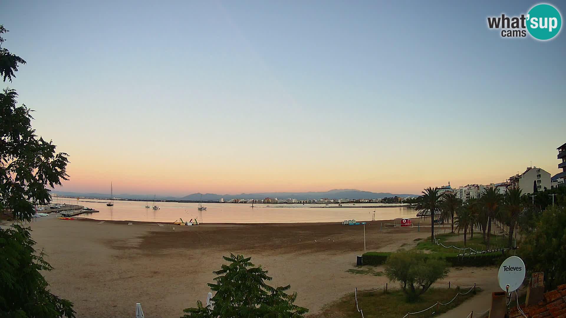 Webcam La Perola beach | ROSES | Costa Brava