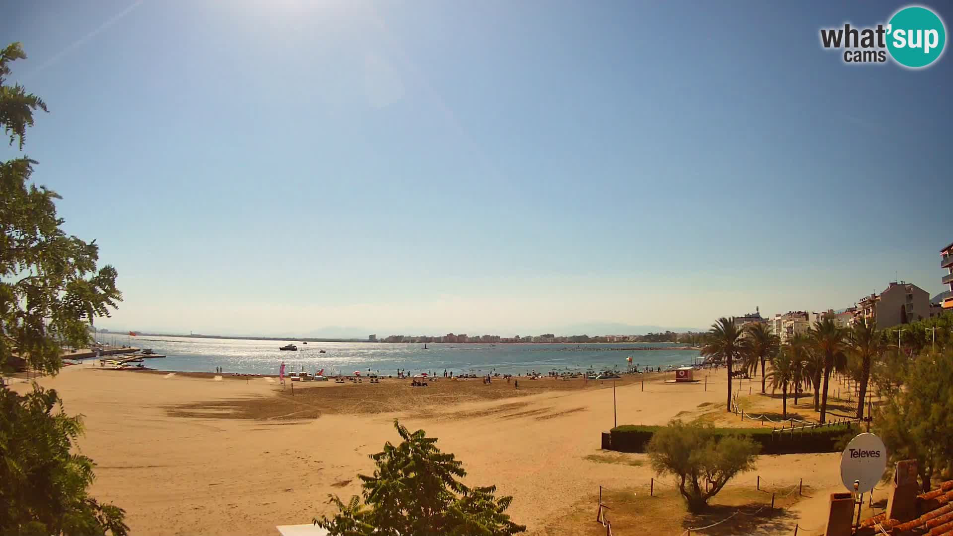 Webcam La Perola beach | ROSES | Costa Brava