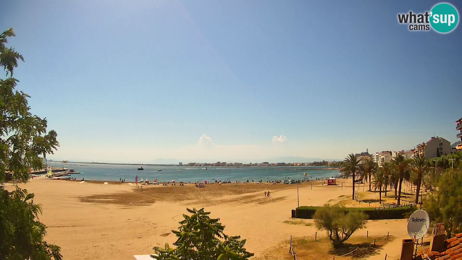 Webcam Strand La Perola | ROSES | Costa Brava