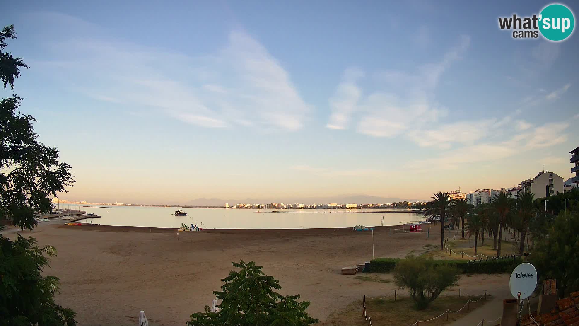 Webcam La Perola beach | ROSES | Costa Brava