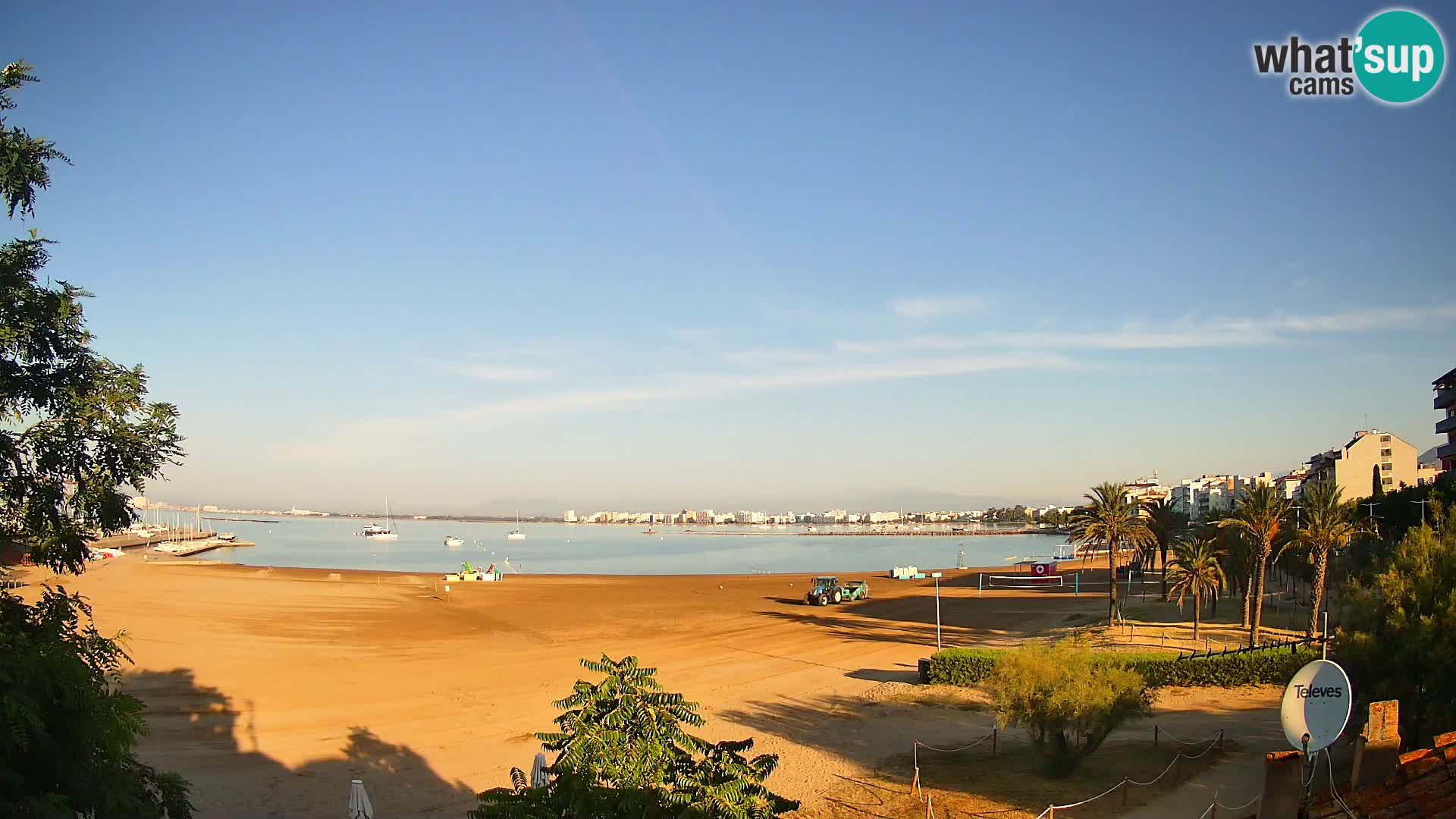 Webcam spiaggia La Perola | ROSES | Costa Brava