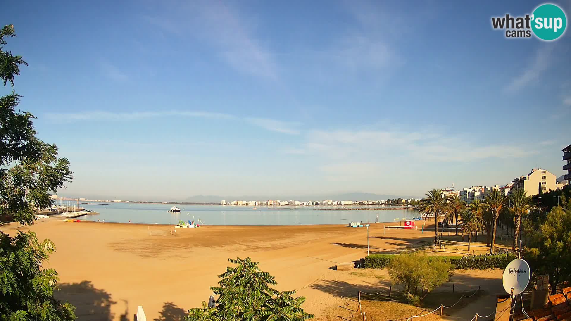 Webcam spiaggia La Perola | ROSES | Costa Brava