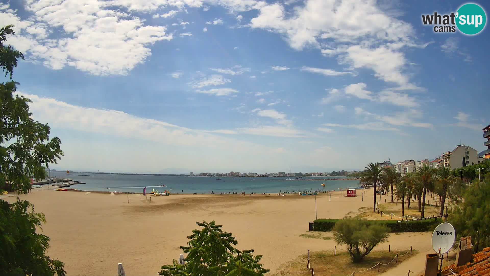 Webcam plage La Perola | ROSES | Costa Brava