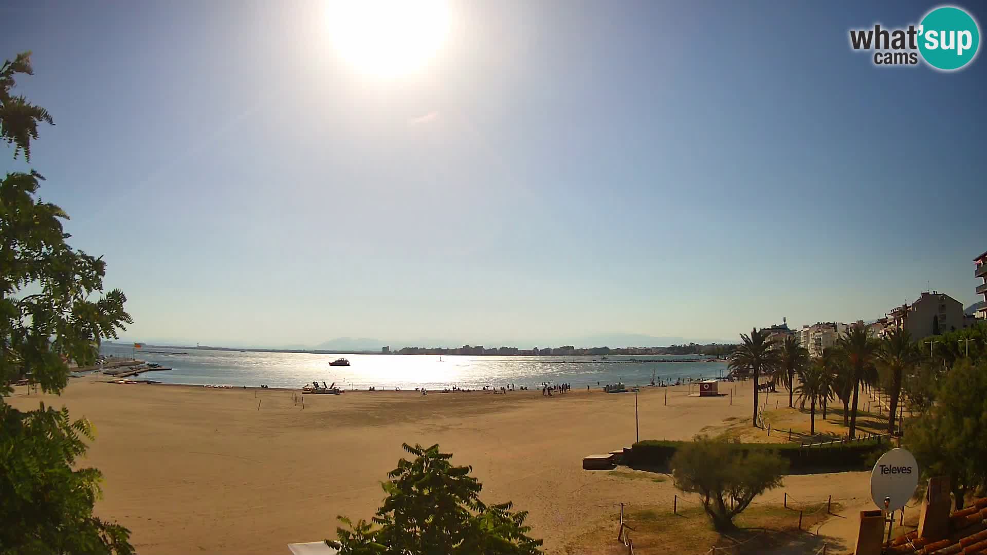 Webcam Strand La Perola | ROSES | Costa Brava