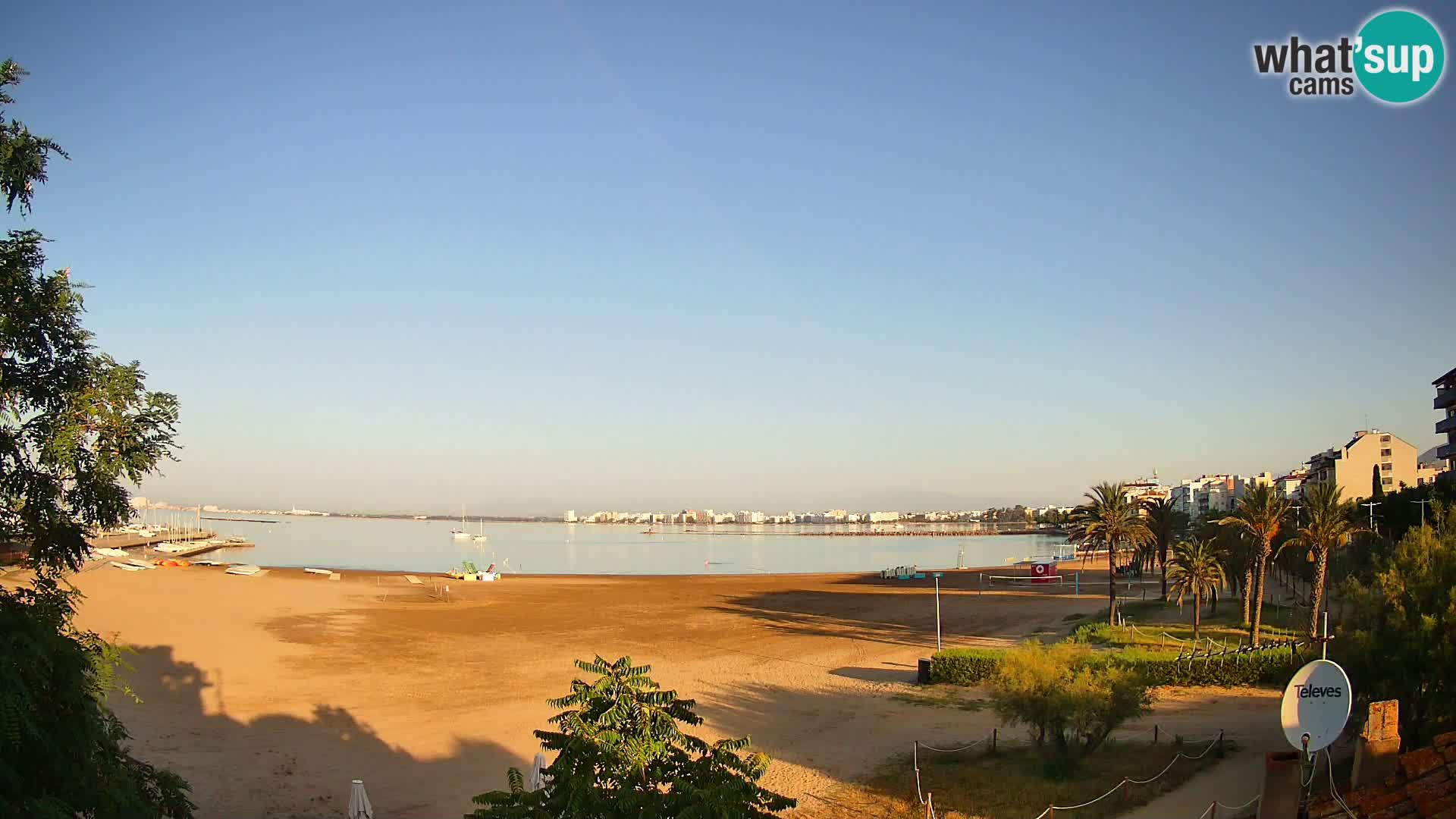 Webcam spiaggia La Perola | ROSES | Costa Brava