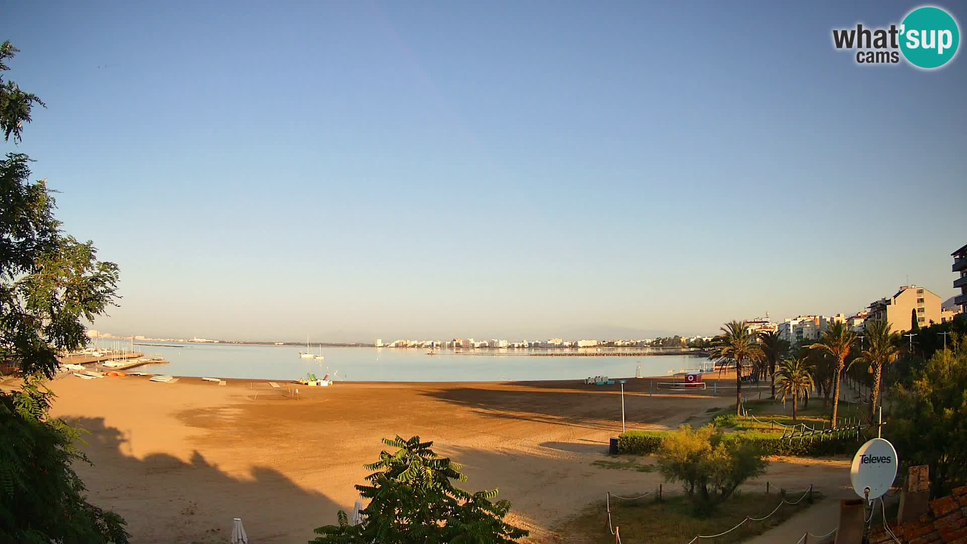 Webcam plage La Perola | ROSES | Costa Brava