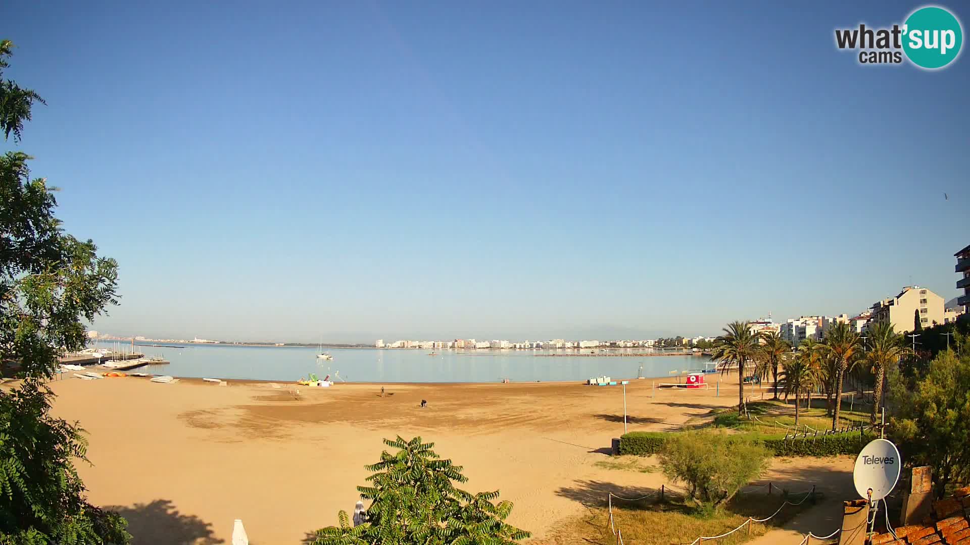 Webcam plage La Perola | ROSES | Costa Brava