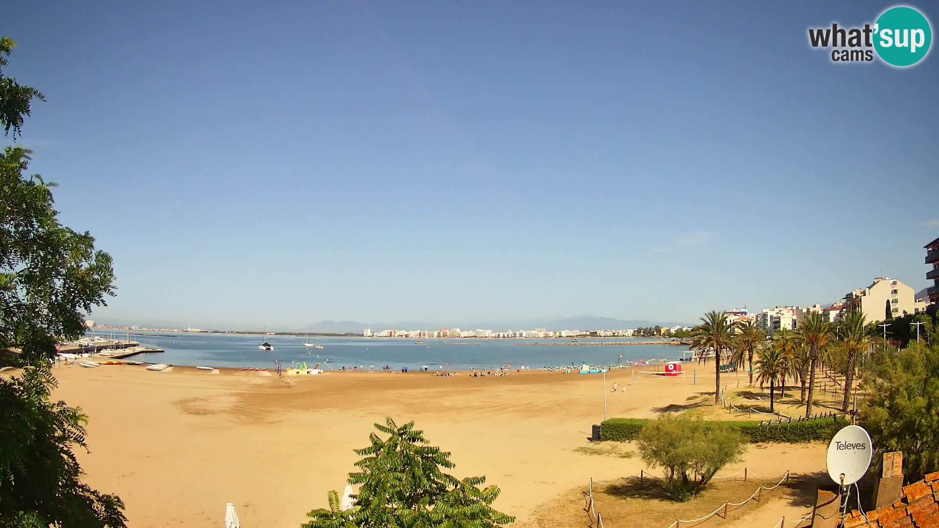 Webcam plage La Perola | ROSES | Costa Brava