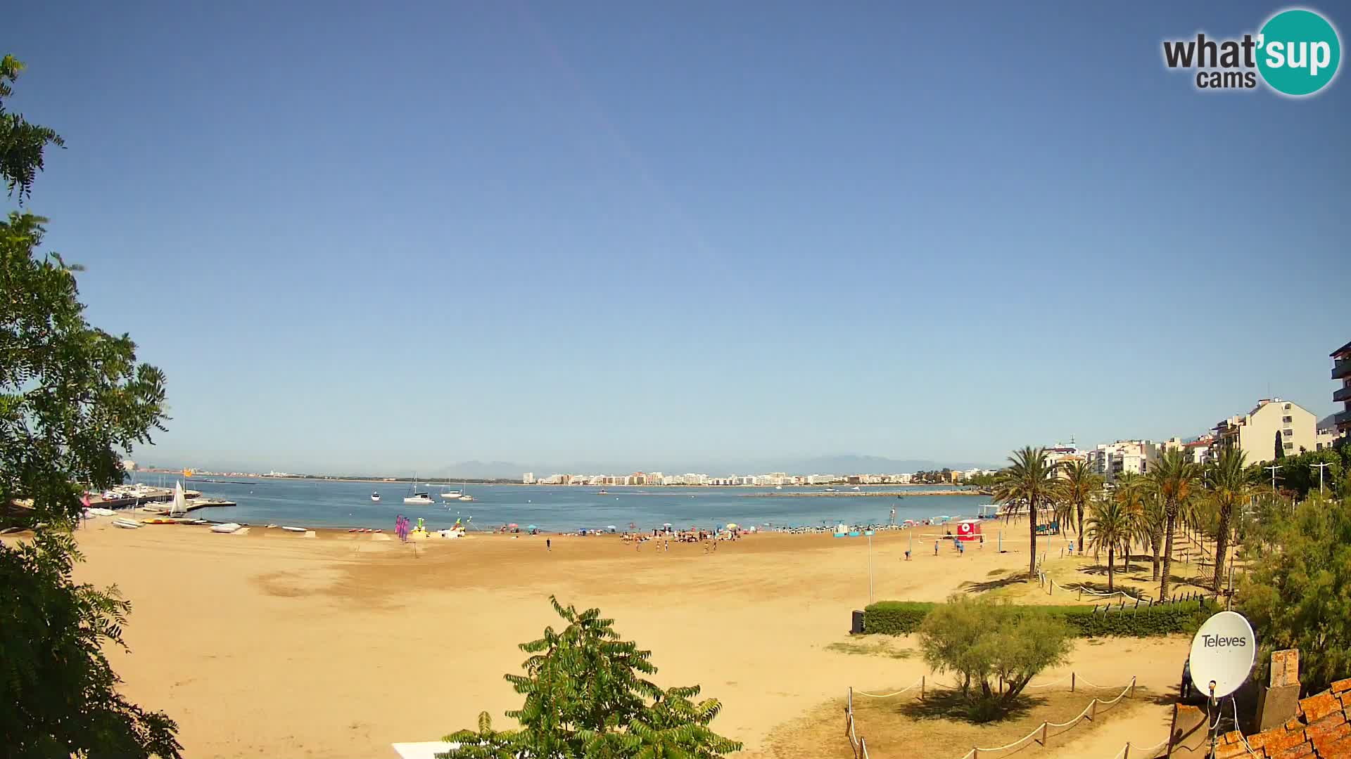 Webcam Strand La Perola | ROSES | Costa Brava