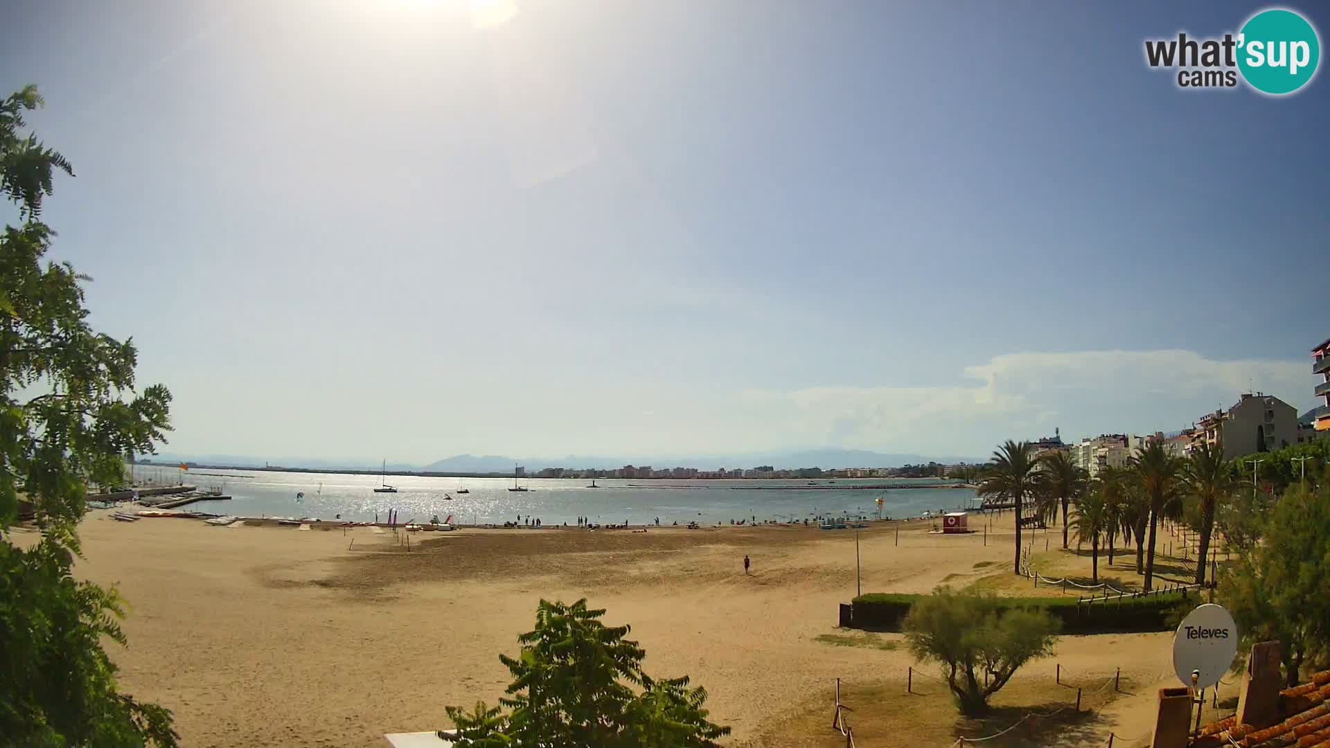 Webcam La Perola beach | ROSES | Costa Brava
