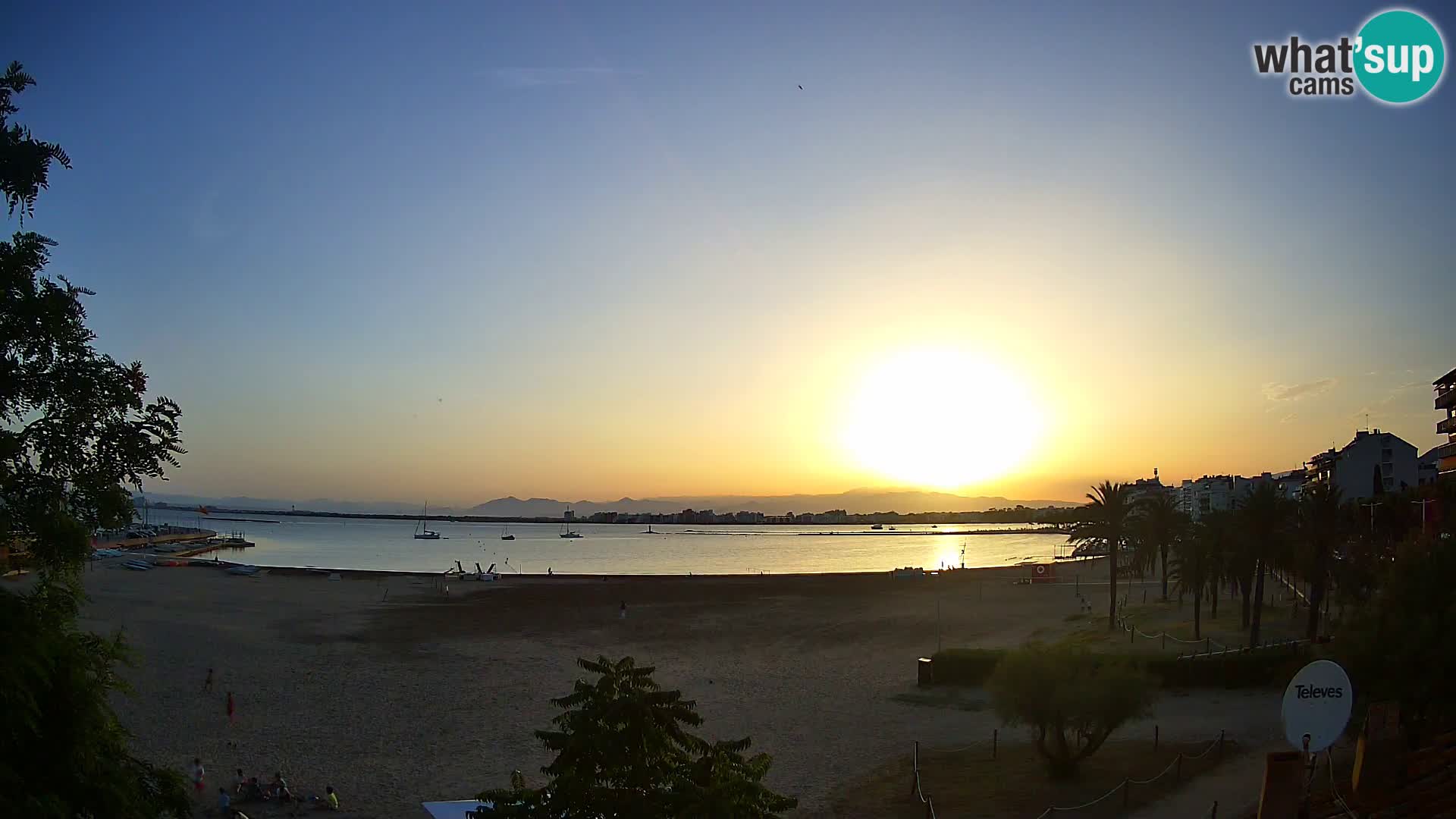 Webcam La Perola beach | ROSES | Costa Brava