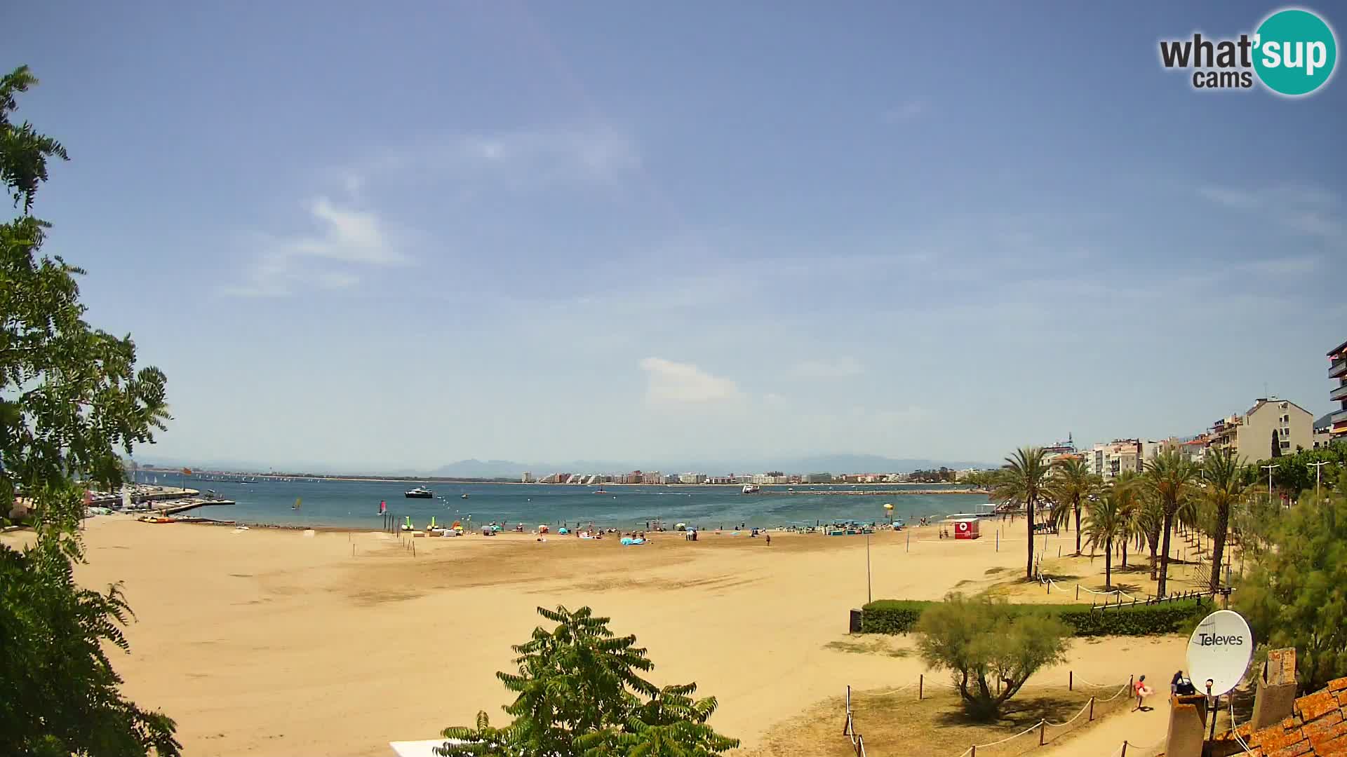 Webcam La Perola beach | ROSES | Costa Brava