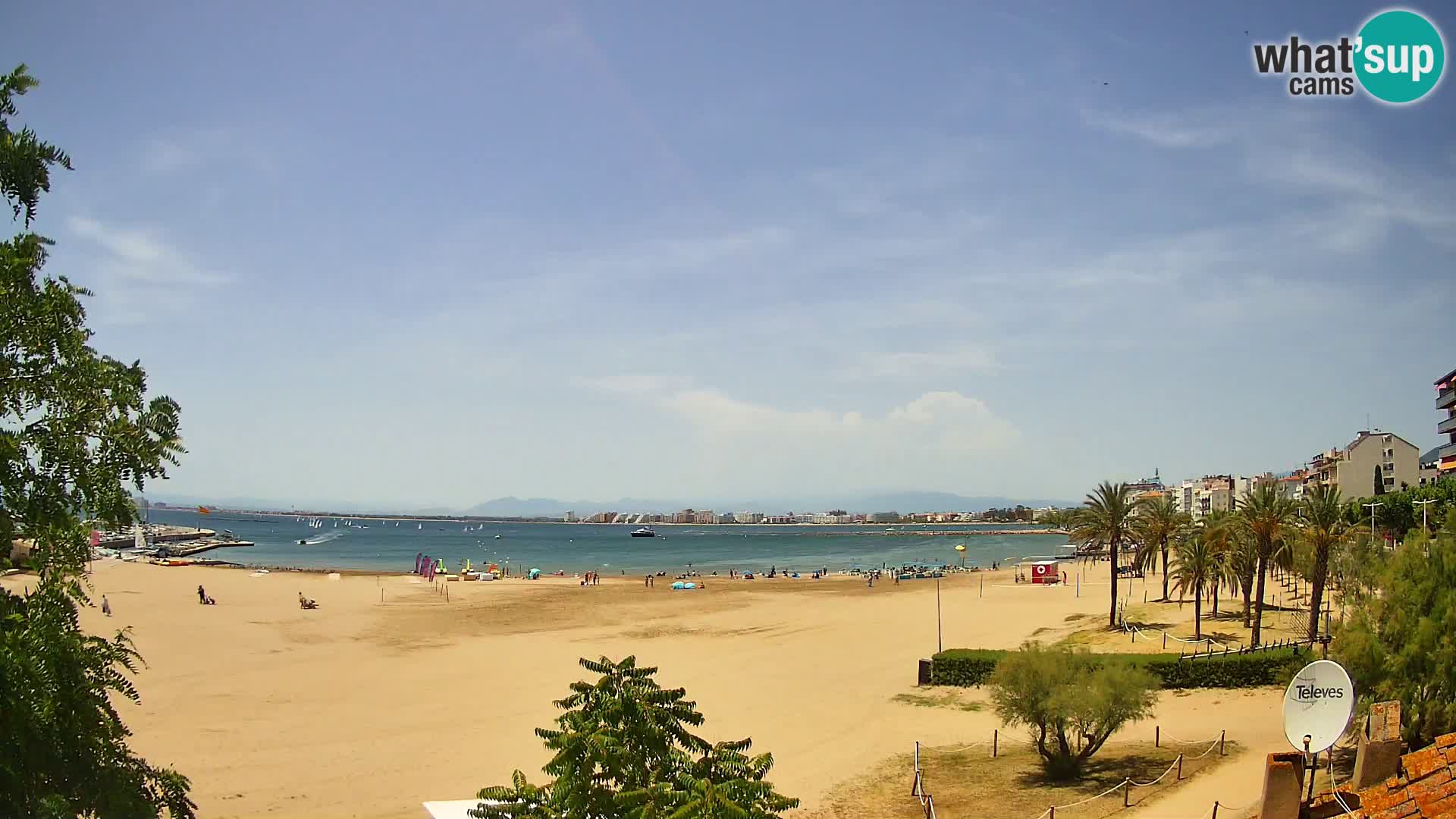 Webcam spiaggia La Perola | ROSES | Costa Brava