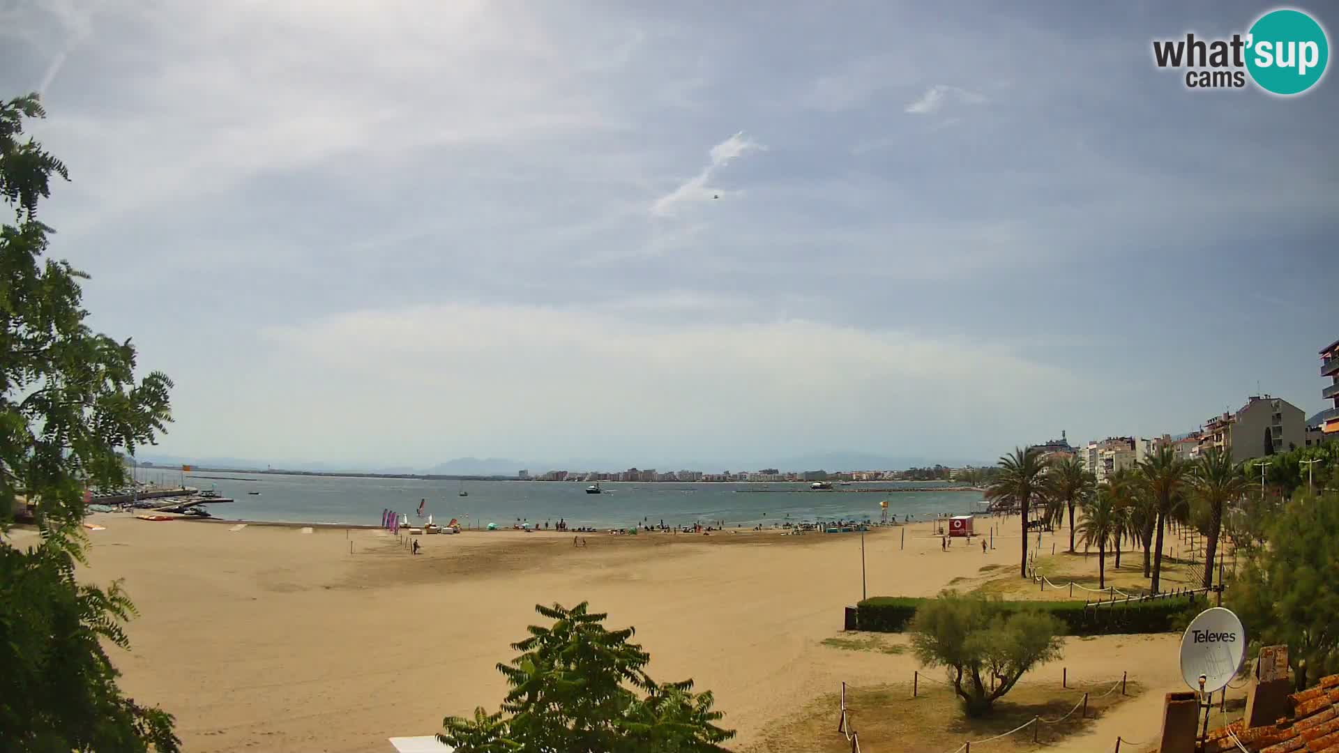 Webcam spiaggia La Perola | ROSES | Costa Brava