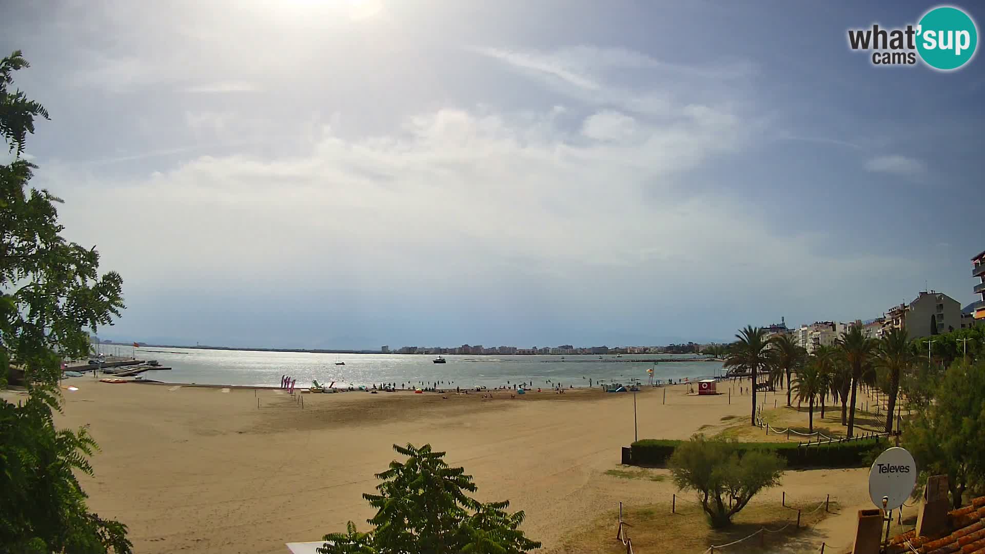 Webcam spiaggia La Perola | ROSES | Costa Brava