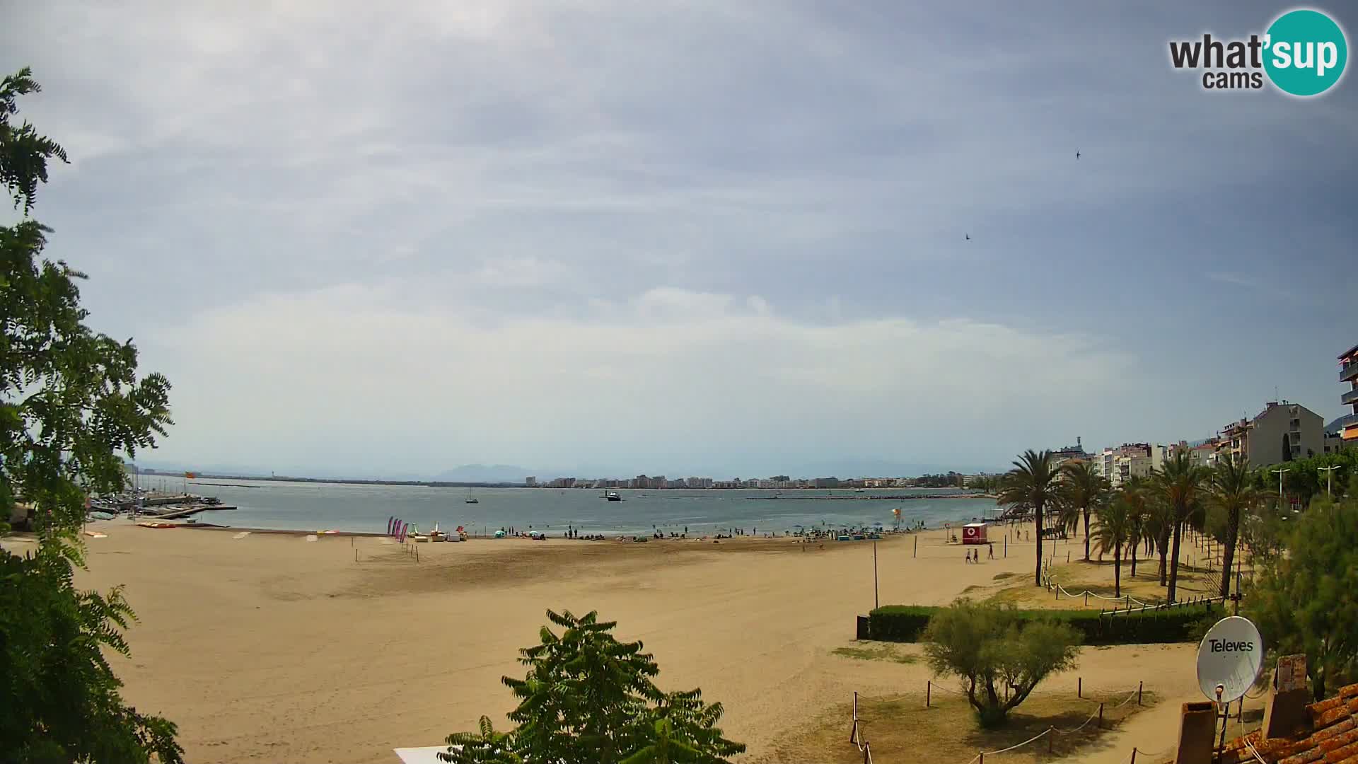Webcam La Perola beach | ROSES | Costa Brava