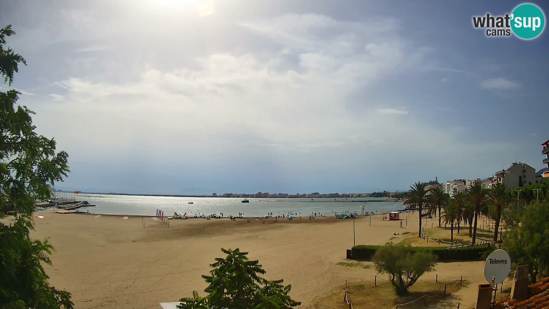Webcam La Perola beach | ROSES | Costa Brava