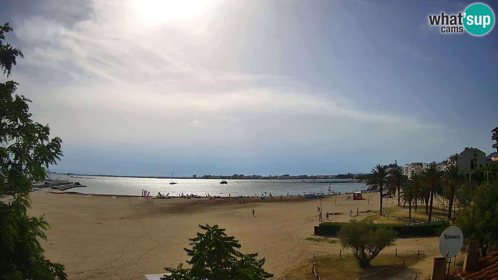 Webcam La Perola beach | ROSES | Costa Brava