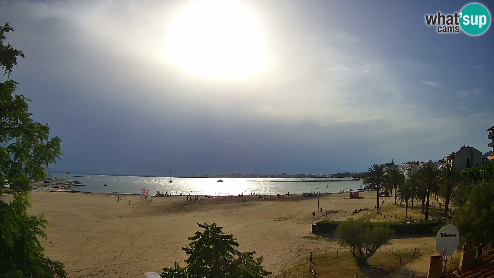 Webcam La Perola beach | ROSES | Costa Brava