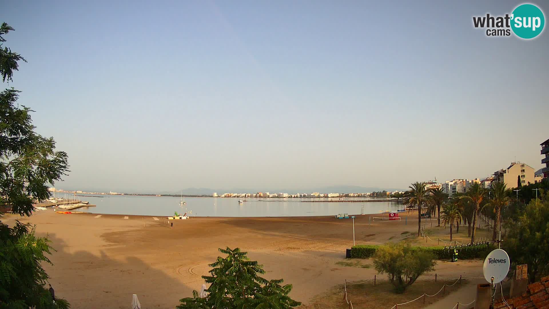 Webcam La Perola beach | ROSES | Costa Brava