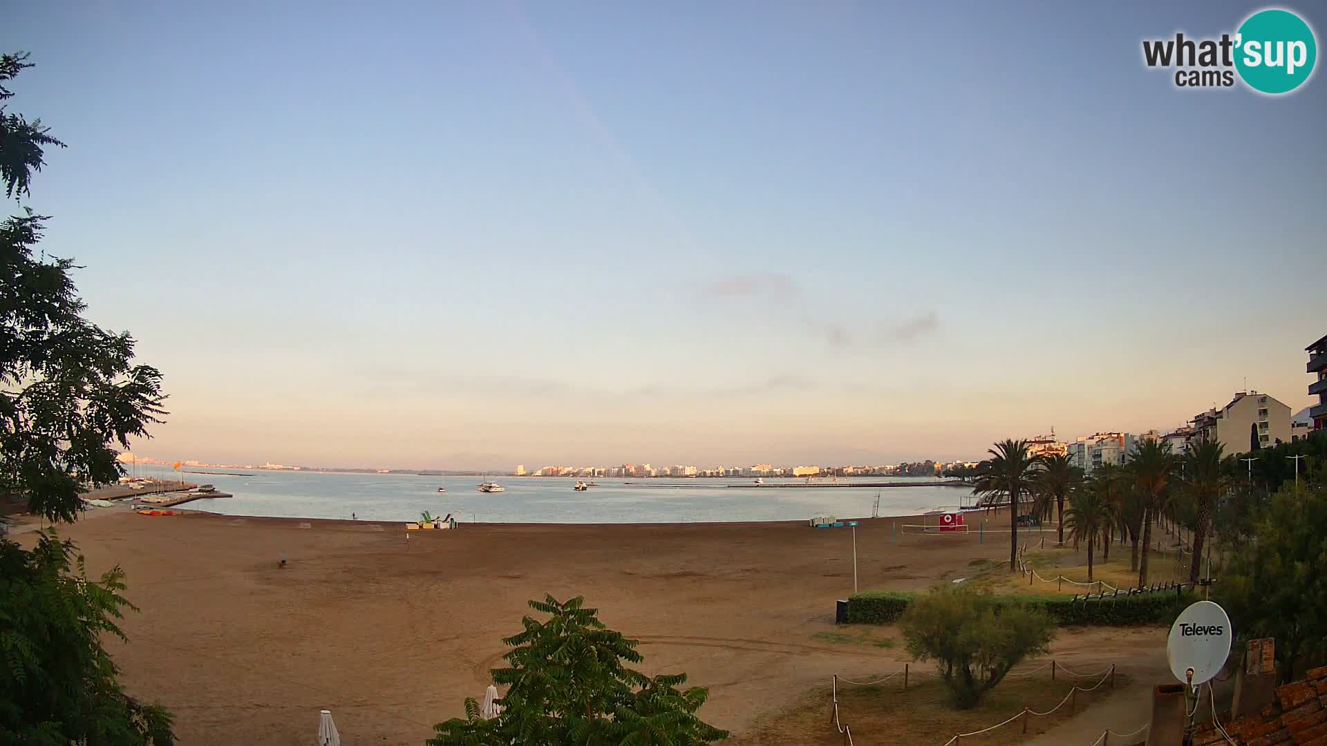 Webcam La Perola beach | ROSES | Costa Brava
