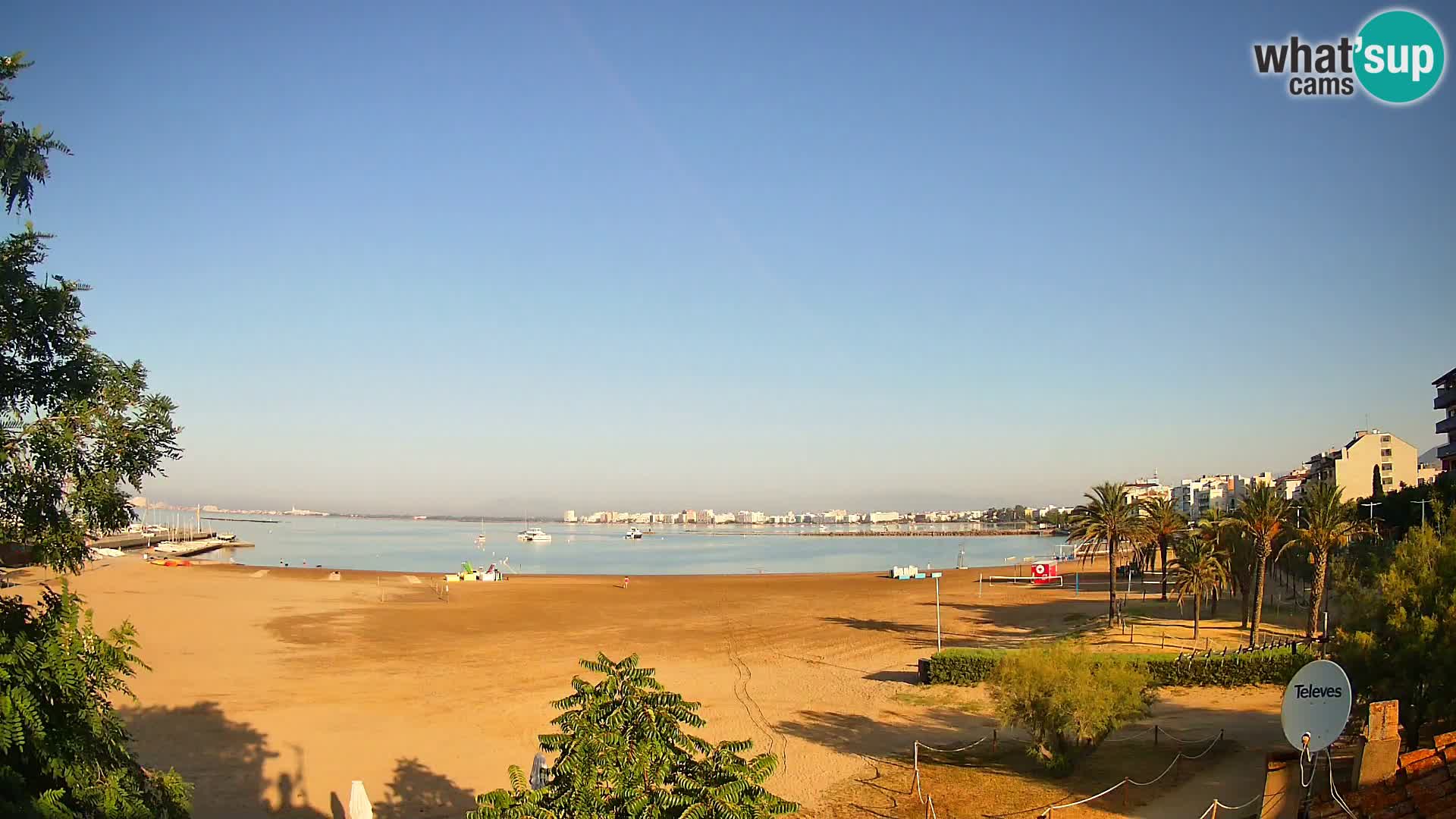 Webcam La Perola beach | ROSES | Costa Brava