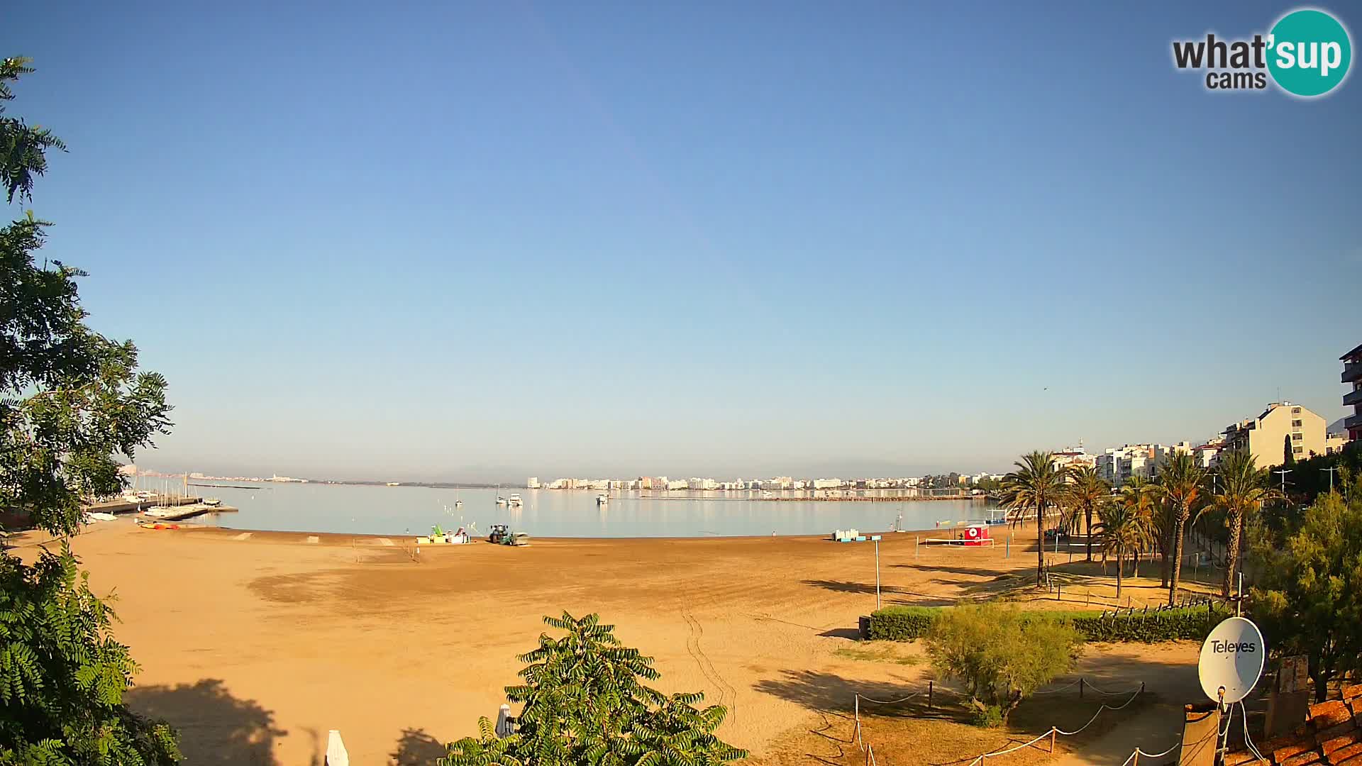 Webcam La Perola beach | ROSES | Costa Brava