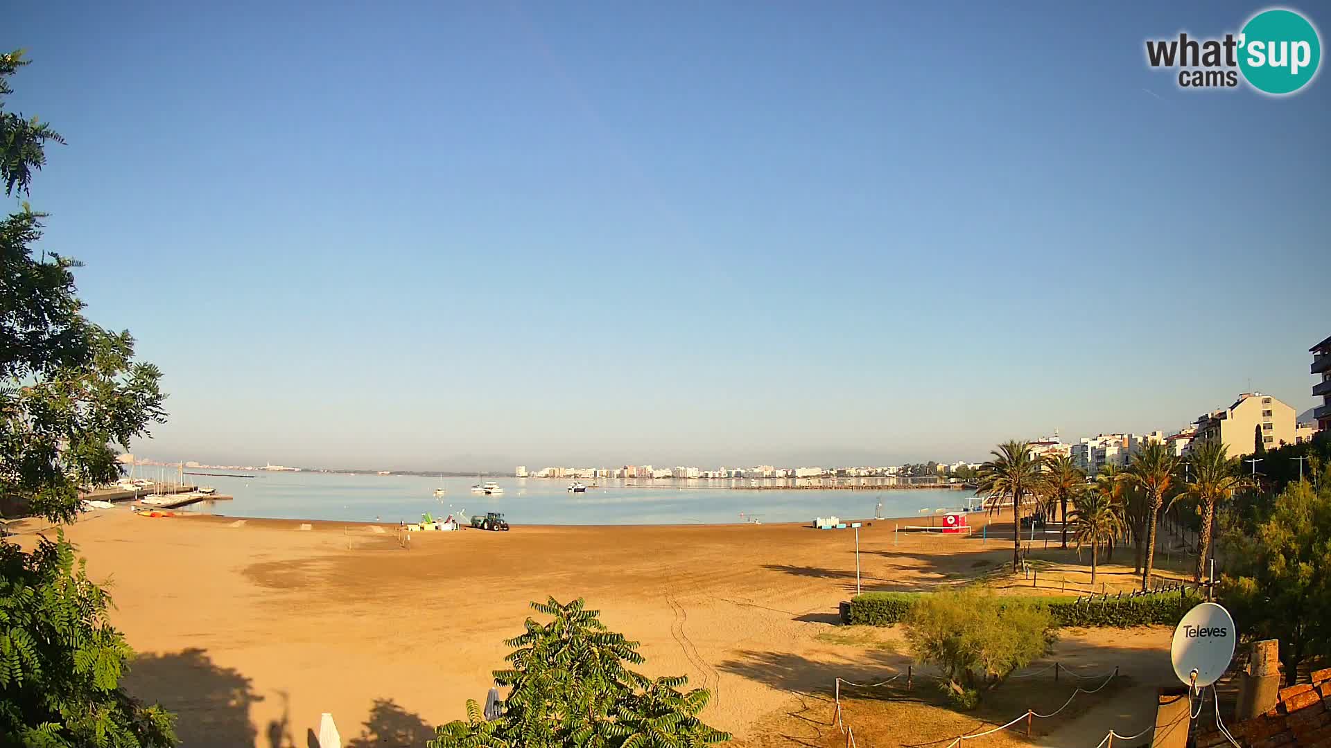 Webcam La Perola beach | ROSES | Costa Brava