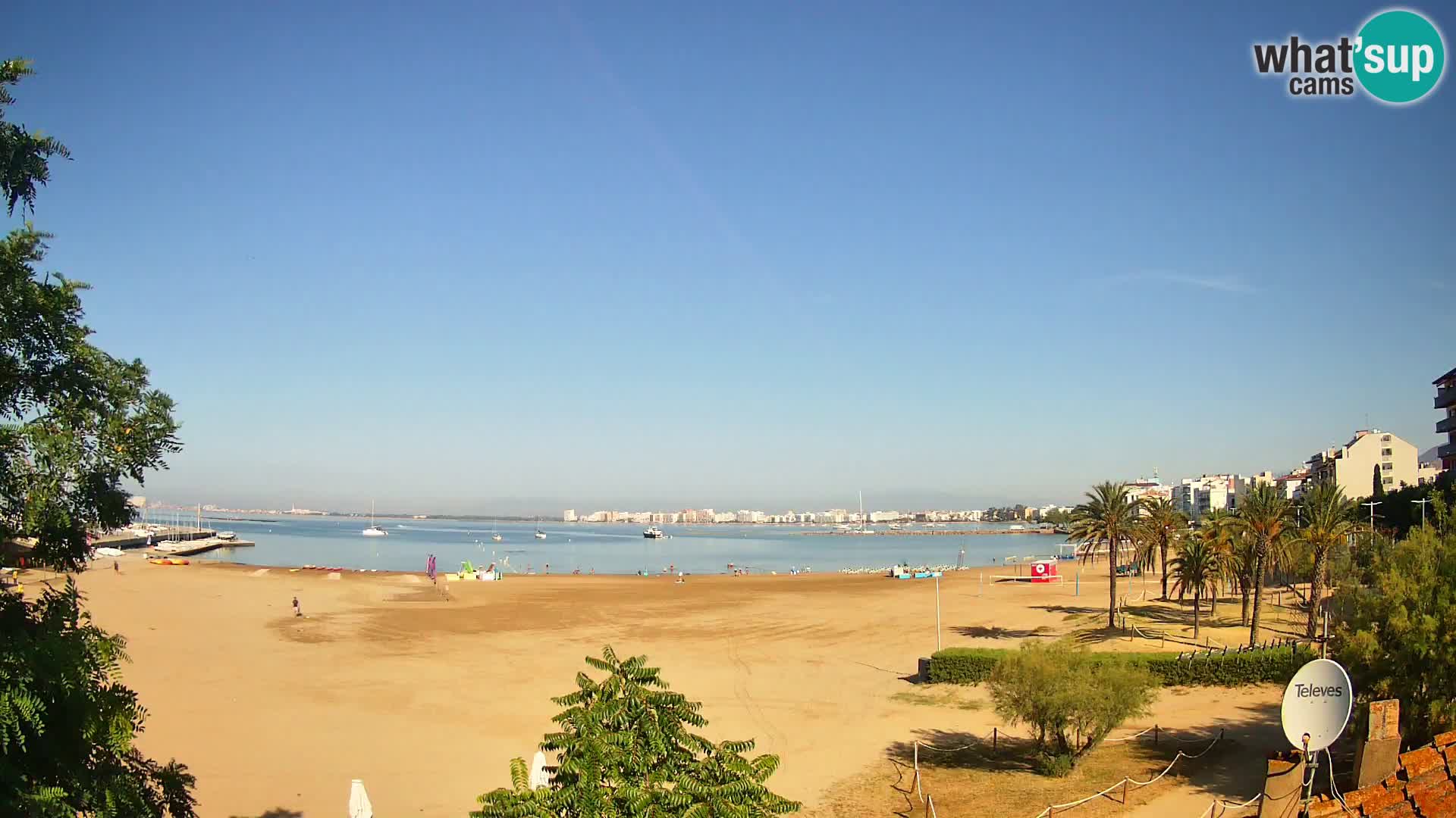Webcam Playa La Perola | ROSES | Costa Brava