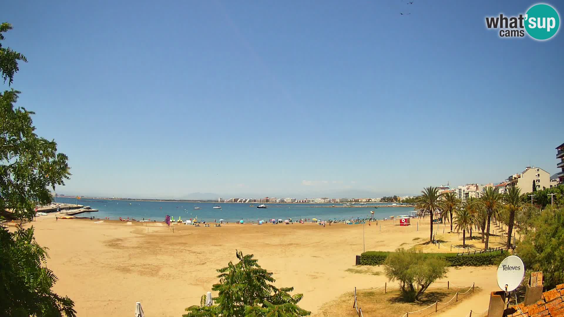 Webcam Playa La Perola | ROSES | Costa Brava
