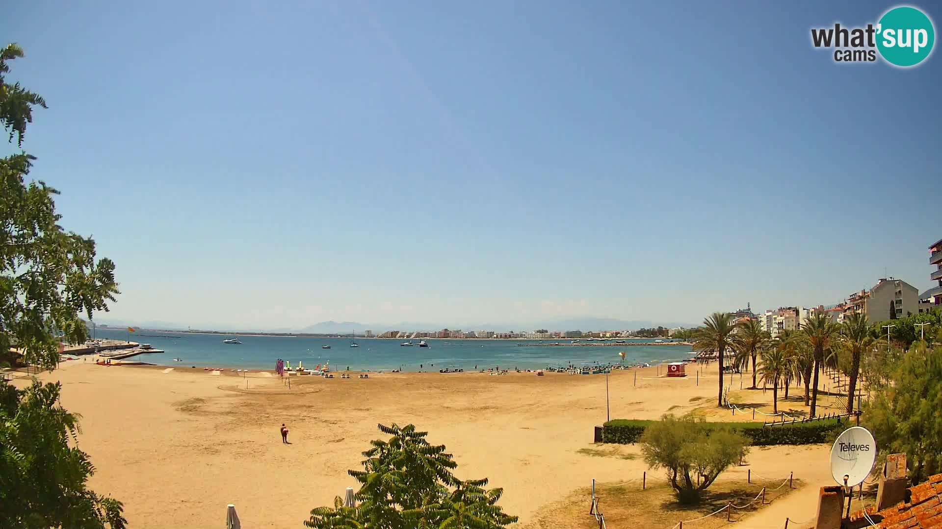 Webcam La Perola beach | ROSES | Costa Brava