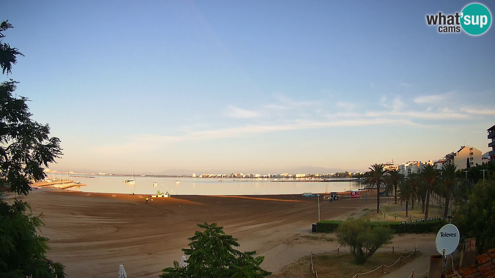 Webcam Strand La Perola | ROSES | Costa Brava