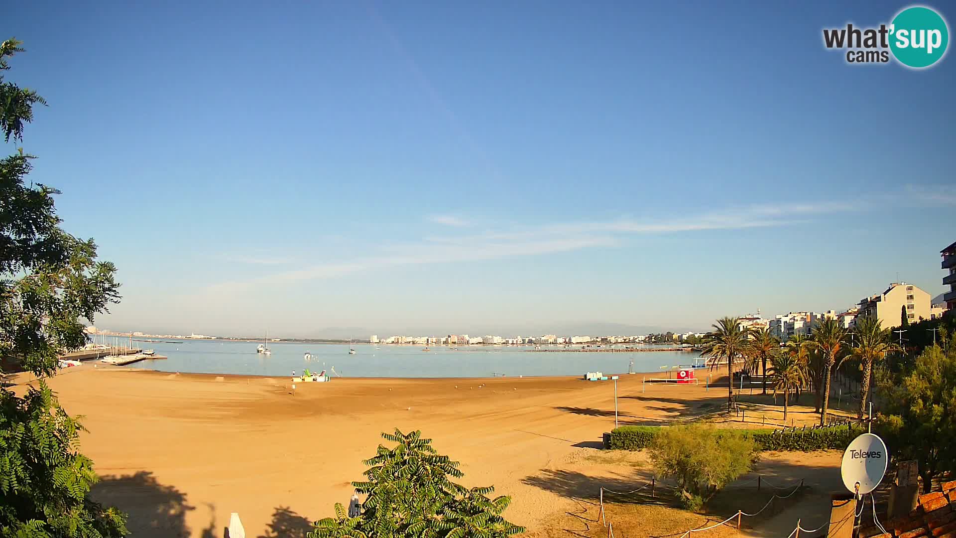 Webcam Playa La Perola | ROSES | Costa Brava