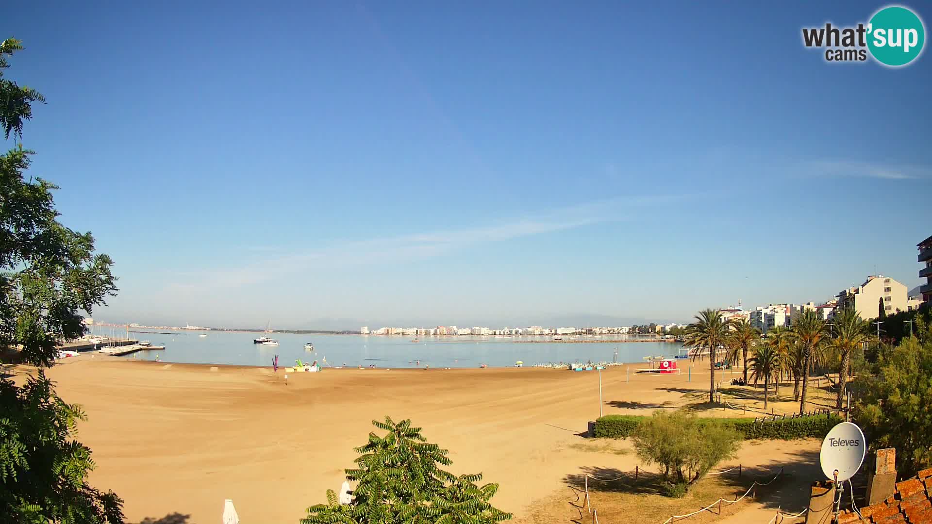 Webcam Strand La Perola | ROSES | Costa Brava