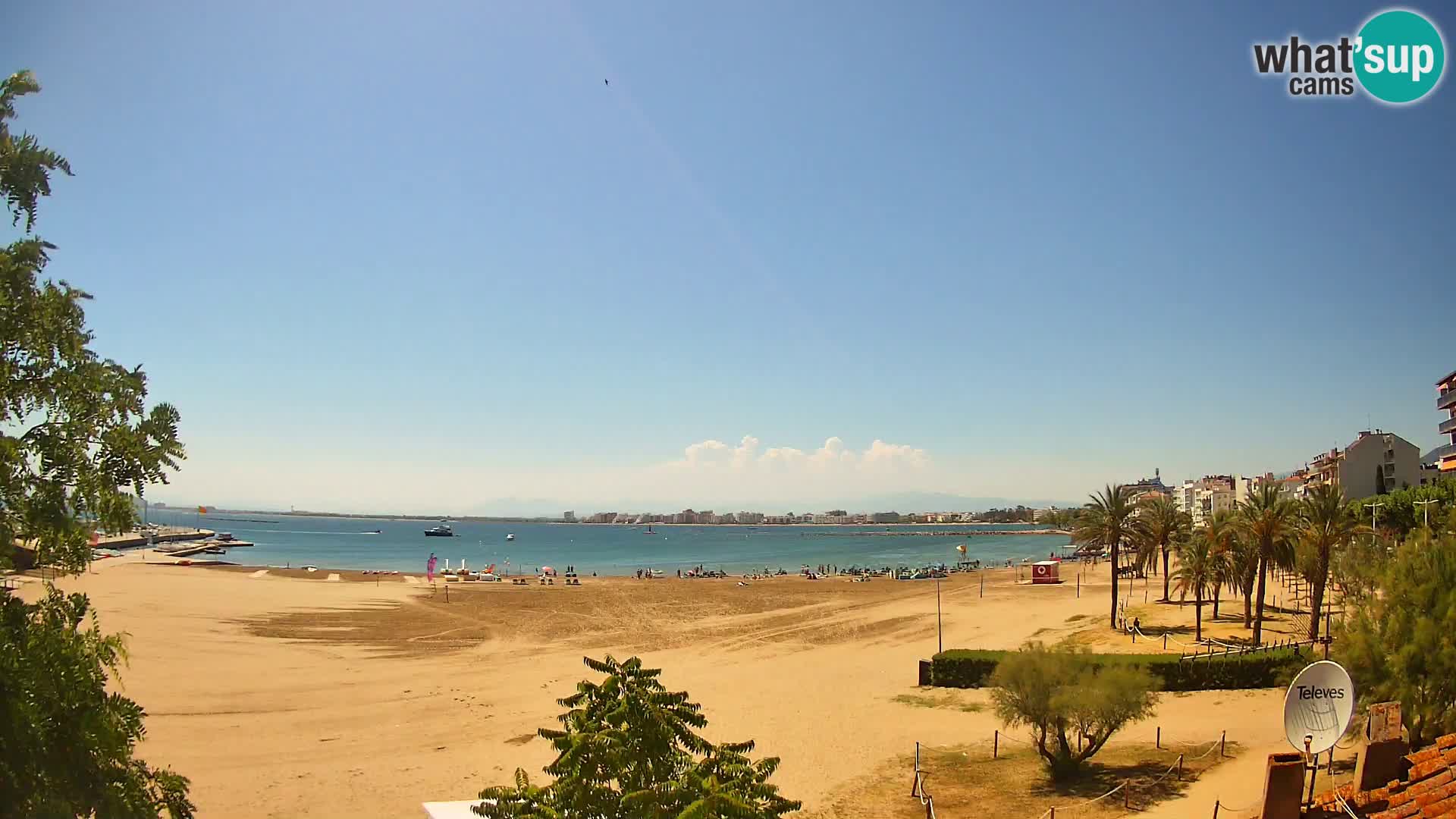 Kamera plaža La Perola | ROSES | Costa Brava