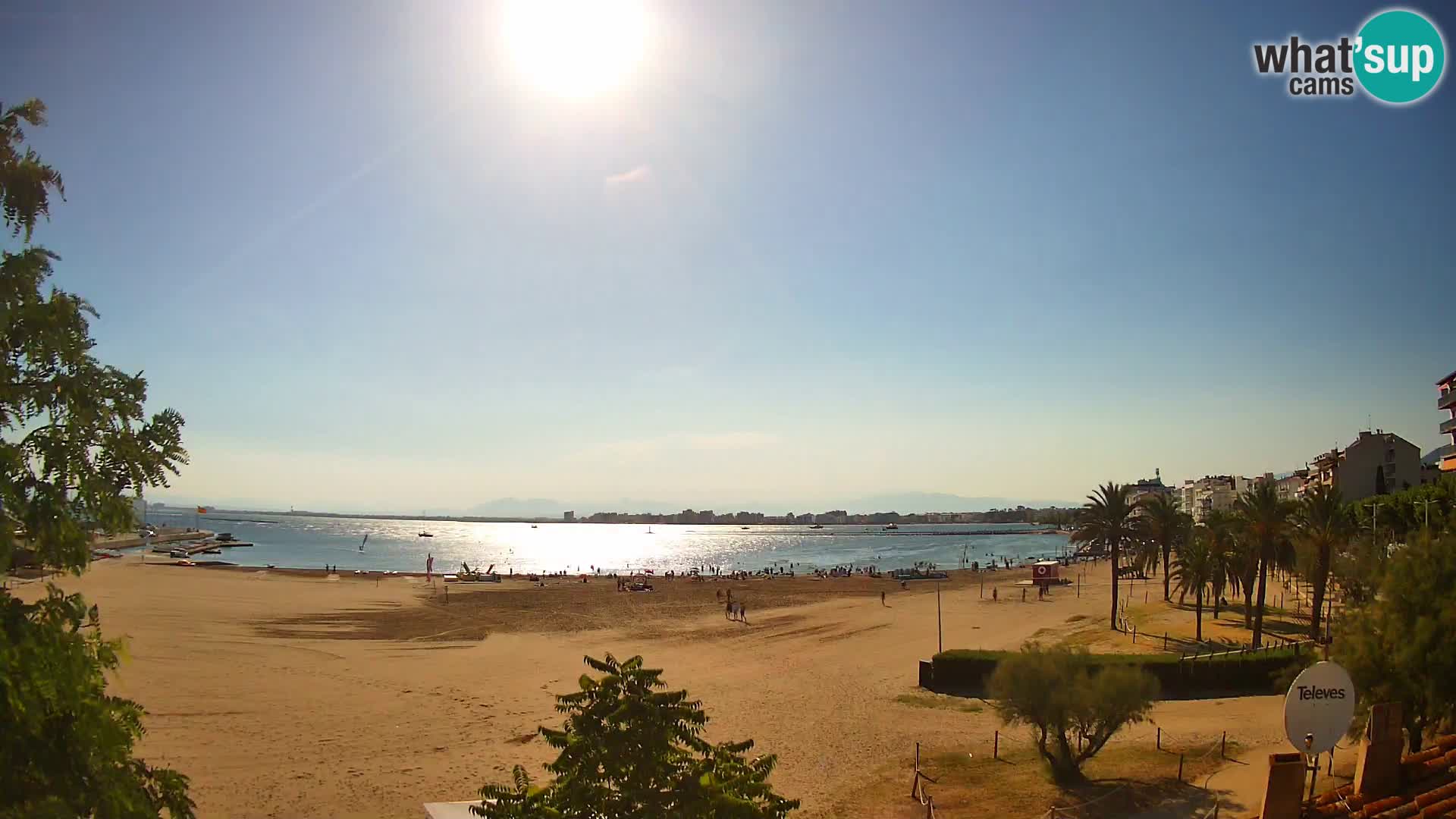 Webcam Strand La Perola | ROSES | Costa Brava