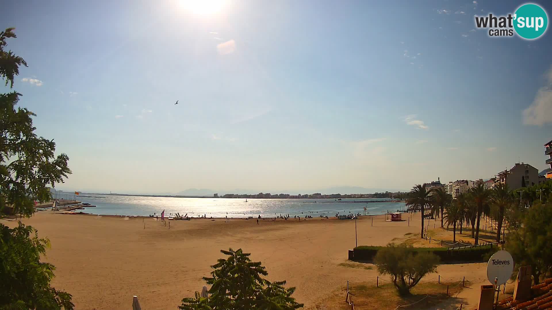 Webcam plage La Perola | ROSES | Costa Brava