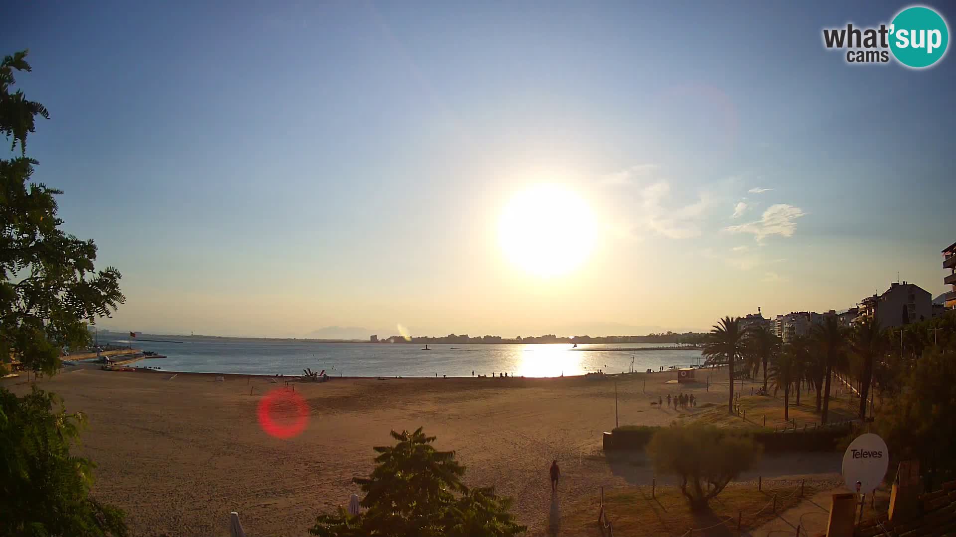 Webcam plage La Perola | ROSES | Costa Brava