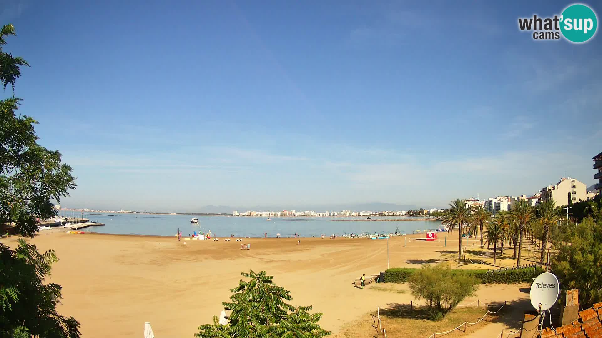Webcam spiaggia La Perola | ROSES | Costa Brava