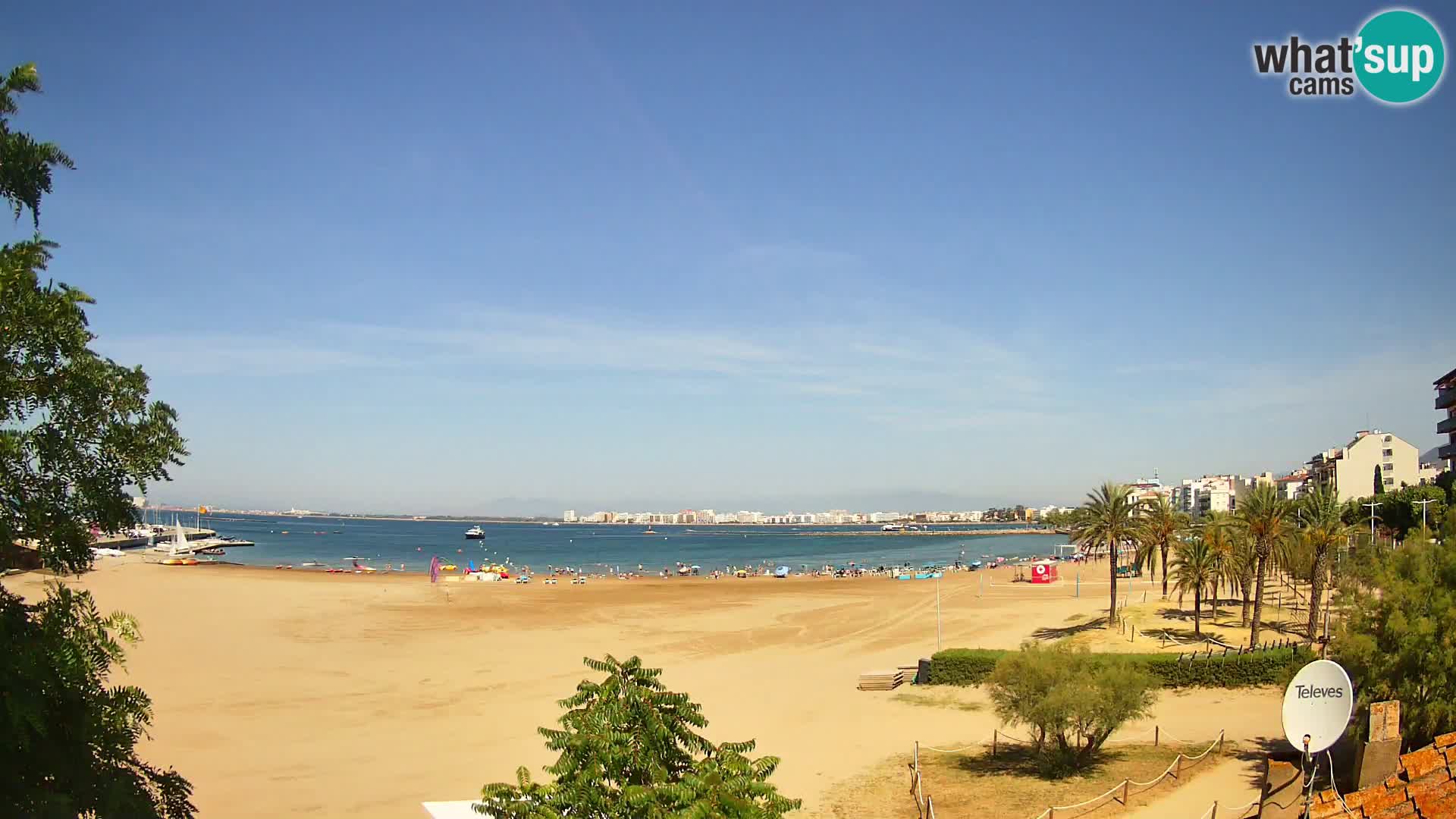 Webcam spiaggia La Perola | ROSES | Costa Brava