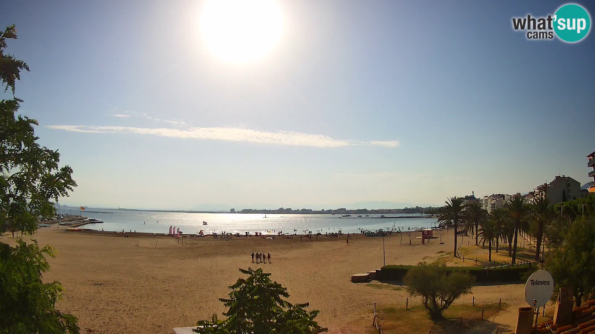 Webcam La Perola beach | ROSES | Costa Brava