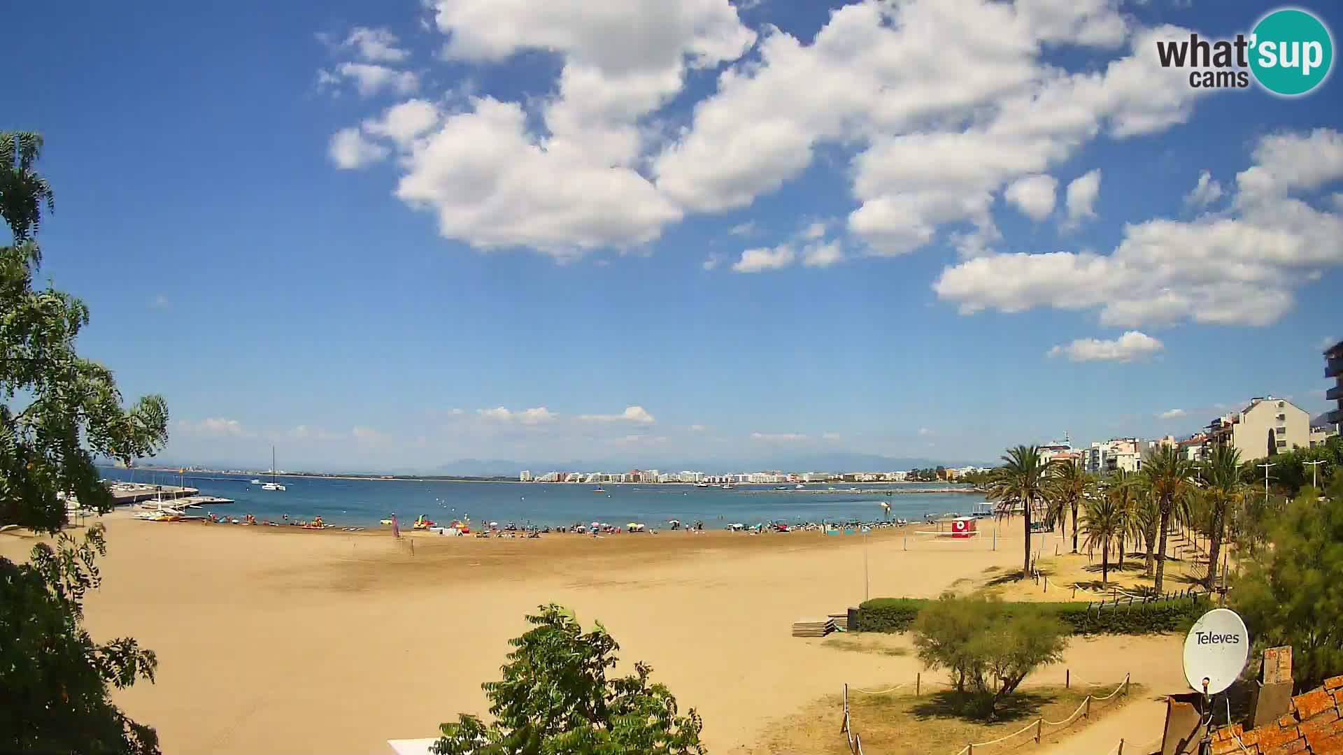 Webcam Strand La Perola | ROSES | Costa Brava